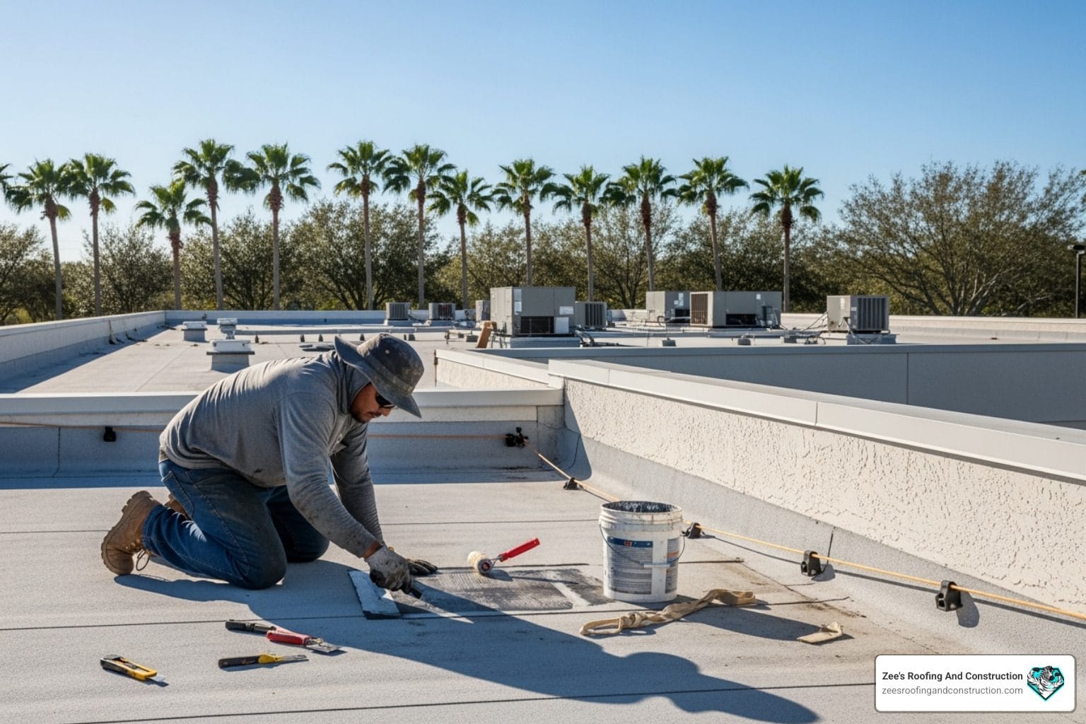 sanford flat roof repair